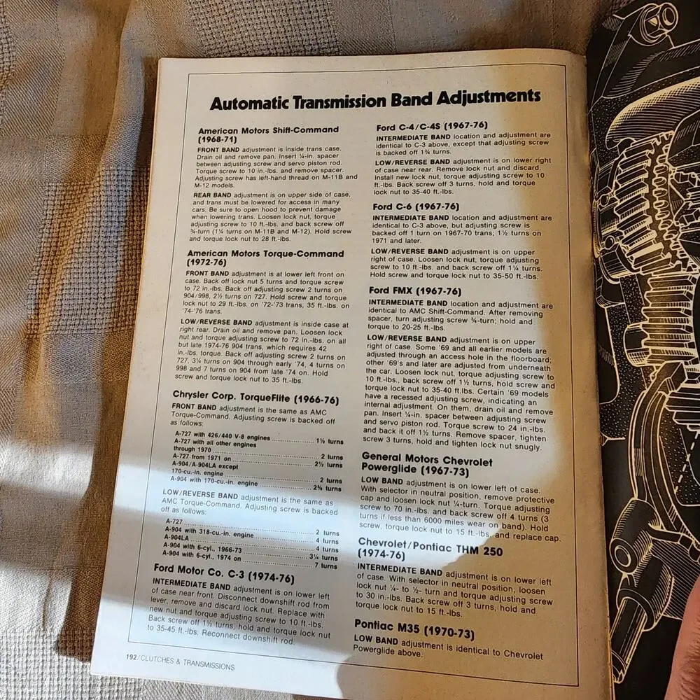 Petersen's Basic Clutches and Transmissions Overhauls Manual 1979 4th Edition
